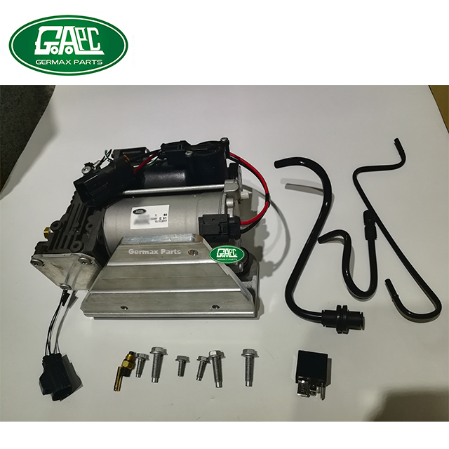 GL0386 Air Suspension Compressor & Relay Kit Land Rover Range Rover Sport Discovery 3 Discovery 4 LR045251 LR072537 LR038118