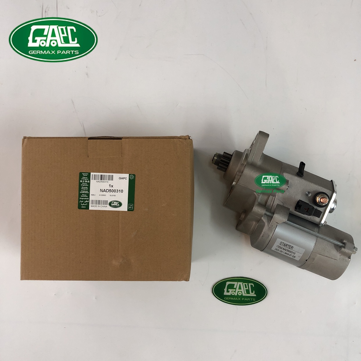 v8 4.2l 4.4l 220kw petrol starter motor nad500310 nad500160 lr009298 428000 1920 428000 1921 428000 1922 gl0783 land rover discovery 3 range rover 2007 range rover sport 2005 2009