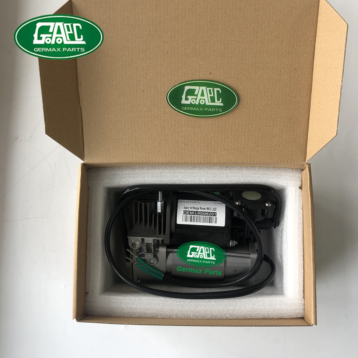 air compressor complete for land rover range rover l322 2003 2005 rql000014 lr006201 lr011838 gl0856 spare parts factory