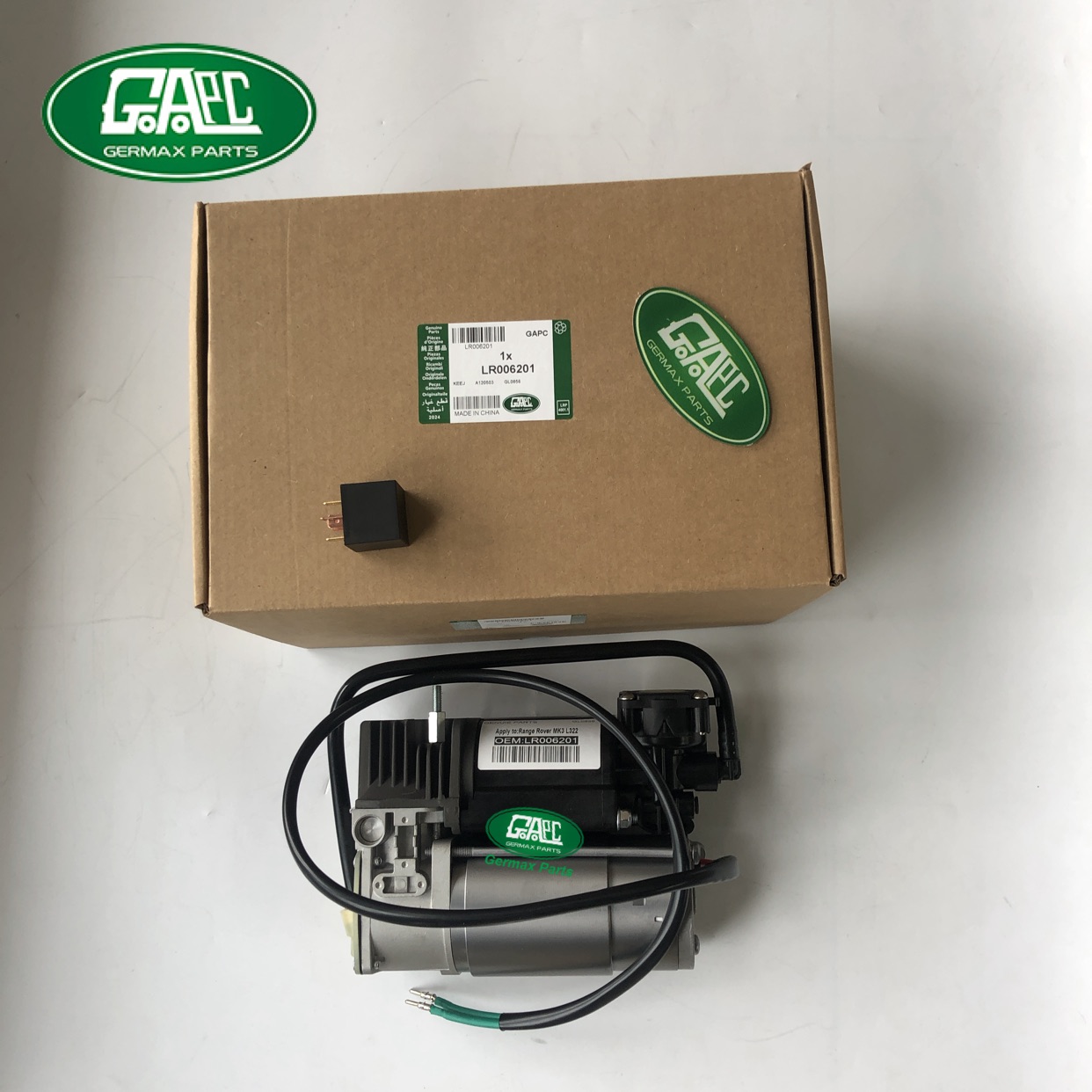 air compressor complete for land rover range rover l322 2003 2005 rql000014 lr006201 lr011838 gl0856 spare parts factory