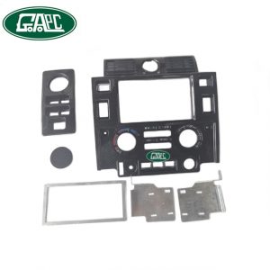 Gldf004 3 Dashboard Cover Land Rover Defender 90 110 Double Din Carbon Cubic Print 2