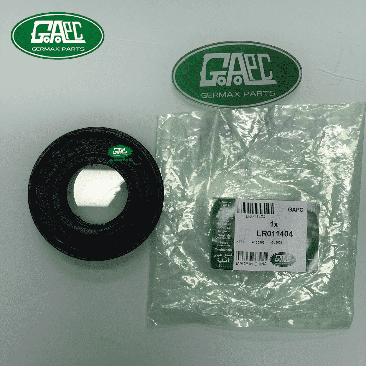 lr011404 lr029318 lr008825 lr045106 lr077704 crankshaft oil seal land rover defender 2007 front gl2024
