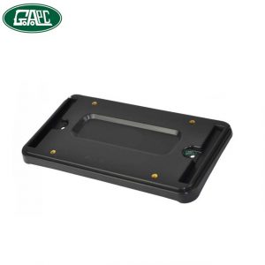 glg16007 rear license plate land rover evoque 2012 discovery 4 2010 freelander 2 2006 range rover sports 2010 2013 with plinth rear anthracite lr019327