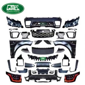 gw0053 body kits front bumper and rear bumper kits land rover range rover sport 2014 2017 update 2018 2020 oe type