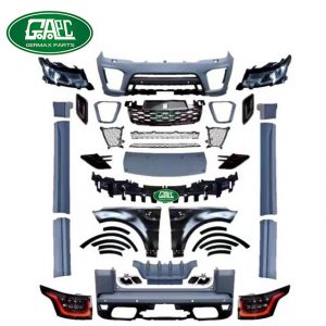 gw0054 body kits front bumper and rear bumper kits land rover range rover sport 2014 2017 update 2018 2020 svr type