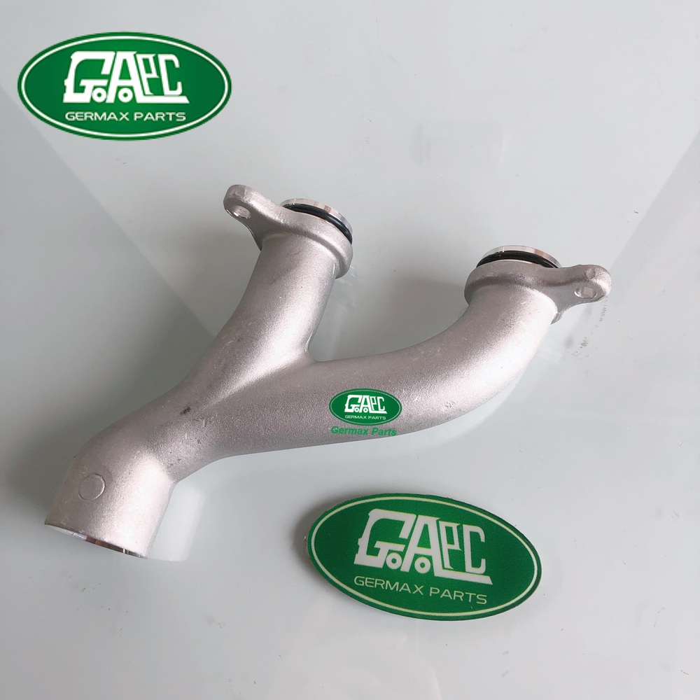 water hose alumin 3.0 v6 sc 5.0l v8 lr092992 a aj813865 a 9w838a520da a 9w83 8a520 da a new version aluminum land rover range rover sport 2010 2017 range rover vogue 2010 2017 range rover velar 2017 2019 discovery 4 2014 2016 3.0l 5.0l jaguar xe xf xj xjl f type f pace gl1643 a