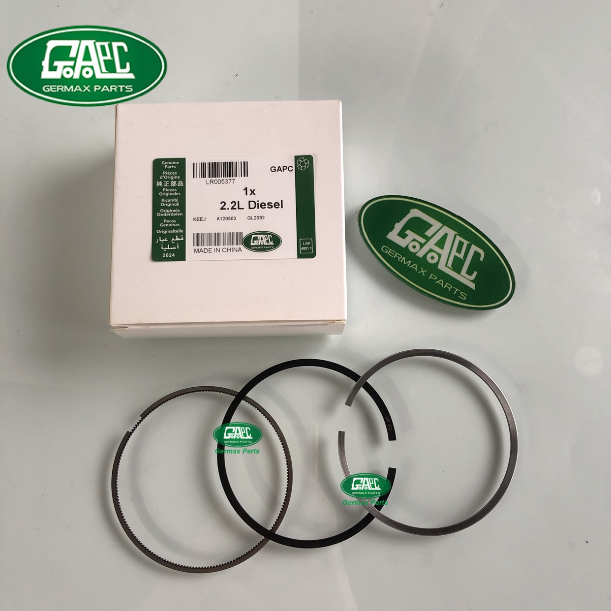 piston rings 2.2l diesel lr005377 6g9q6149aa land rover freelander 2 2006 2014 gl2092 germax oem parts high quality