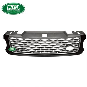 glr14024 svr front grille land rover range rover sport 2014 2017 svr black silvery (1