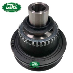 crankshaft pulley lr031685 lr007437 4537664 gl2149 land rover discovery 3 2005 2009 discovery 4 2010 2016