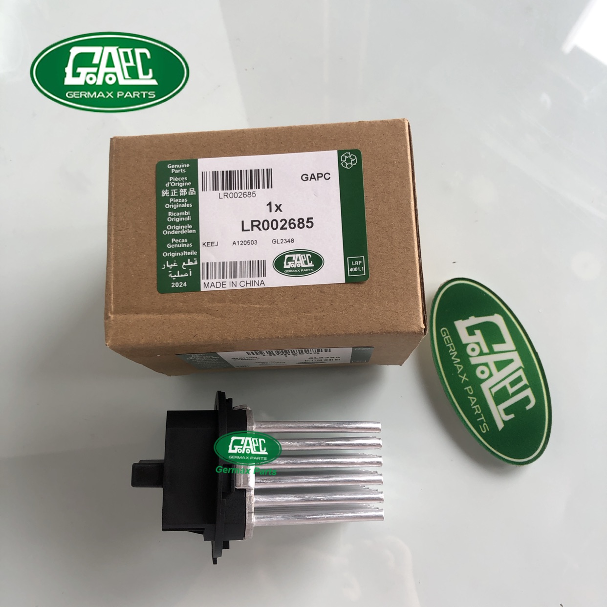 ac heater blower motor resistor lr002685 6g9n19w575aa 5hl351332381 gl2348 land rover freelander 2 2006 2014 range rover evoque 2012