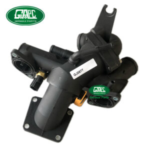 GJ0677 Thermostat Housing AJ811793 AJ810214 AJ89995 6R838A520AD Jaguar S-TYPE 1999-2008 XJ 2003-2009 XK 2006-2014
