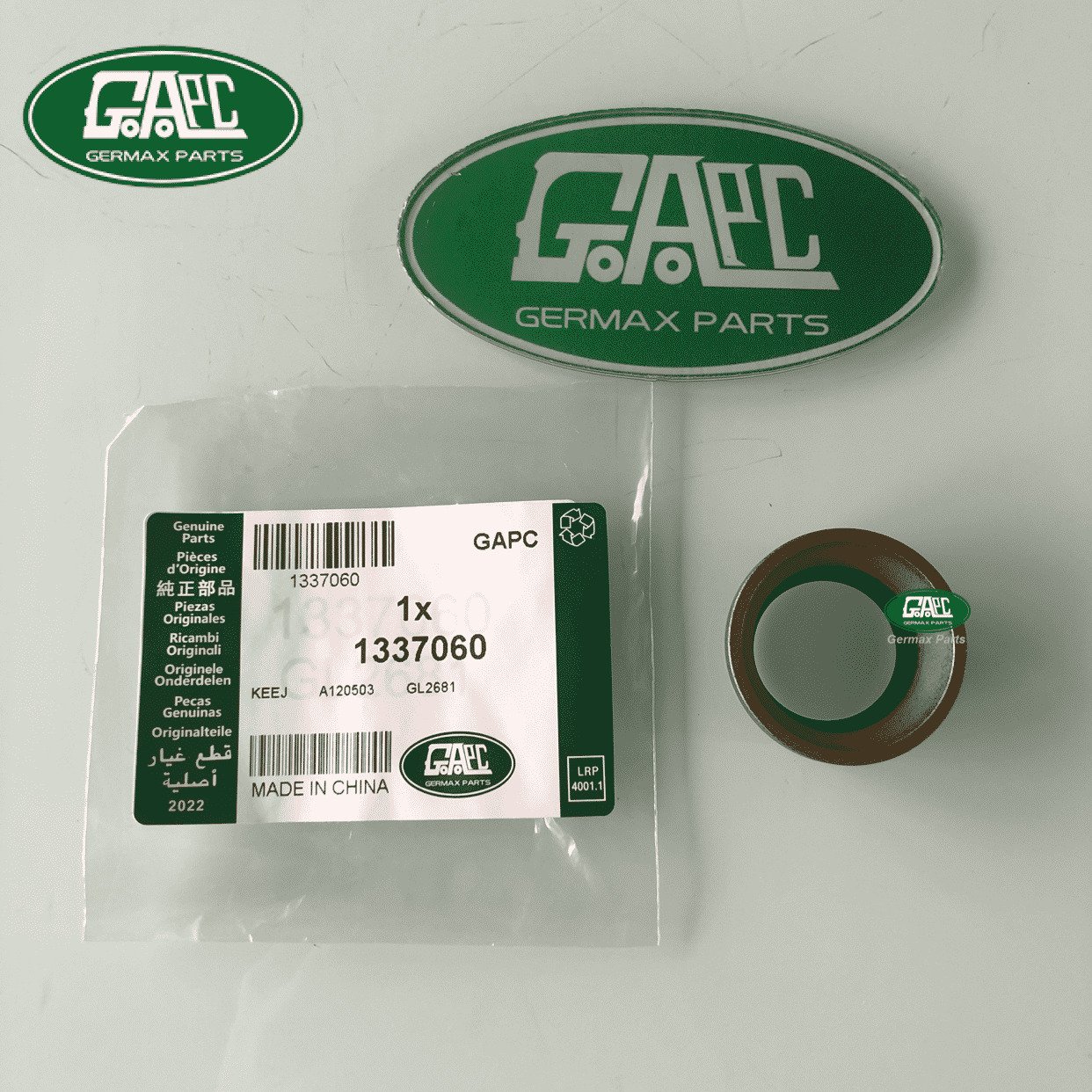GJ0858 GL2681 Oil Separator Seal 1337060 C2S23983 4S7Q6870AC Land Rover Range Rover Velar 2017-2020 Range Rover Sport 2005-2009 Discovery 3 2005-2009 Range Rover Vogue 2010-2012 2013-2017 Range Rover Sport 2010-2013 2014-2017 Discovery 4 2010-2016 Discovery 5 2017-2020 Jaguar F-PACE 2016- XJ 2003-2009 XJ 2010- S-TYPE 1999-2008 XF 2009-2015 XF 2016-