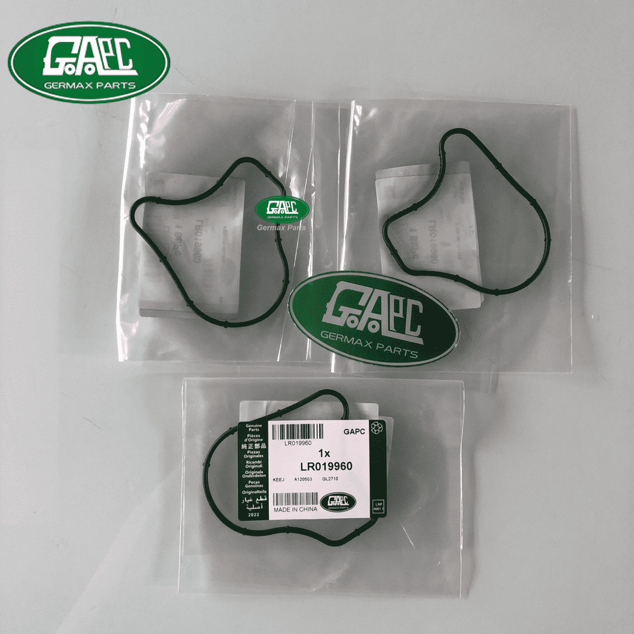 GL2710 GJ0799 Brake Vacuum Pump Seal LR019960 JDE4718 4R8Q2A551AA Land Rover Range Rover Sport 2005-2009 Discovery 3 2005-2009 Discovery 4 2010-2016 Jaguar XJ 2003-2009 S-TYPE 1999-2008 XF 2009-2015