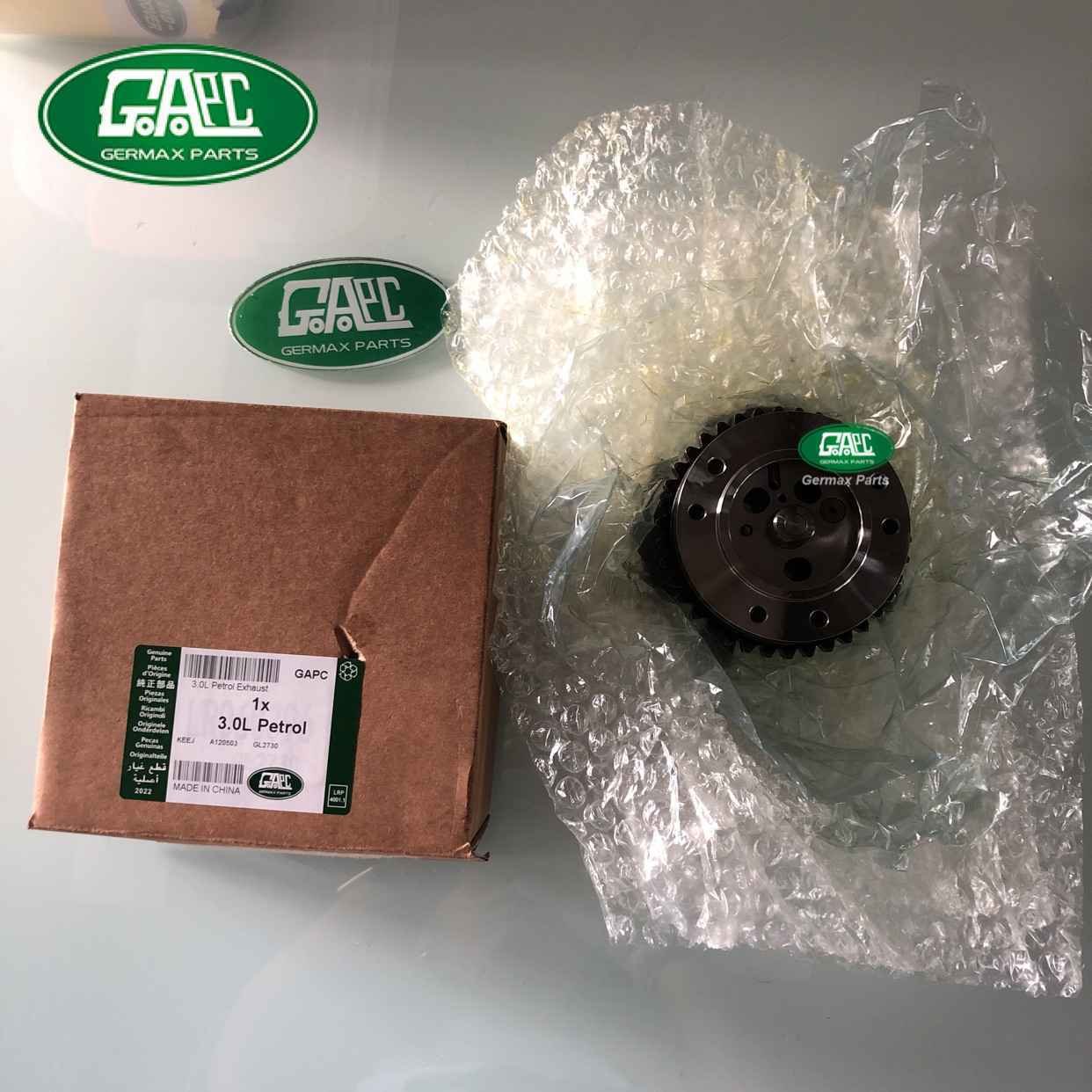 GL2730 GJ0709 Engine Timing Camshaft Sprocket 3.0L 5.0L Petrol LR060396 LR048777 LR035550 C2Z30685 AJ812994 Exhaust Land Rover Range Rover Vogue 2013-2017 2018- 2020 Range Rover Sport 2014-2017 2018-2020 Discovery 4 2010-2016 Discovery 5 2017-2020 Range Rover Velar 2018-2020 Jaguar XJ 2010- F-PACE 2016- F-TYPE 2014- XE 2015- XF 2009-2015 XF 2016-