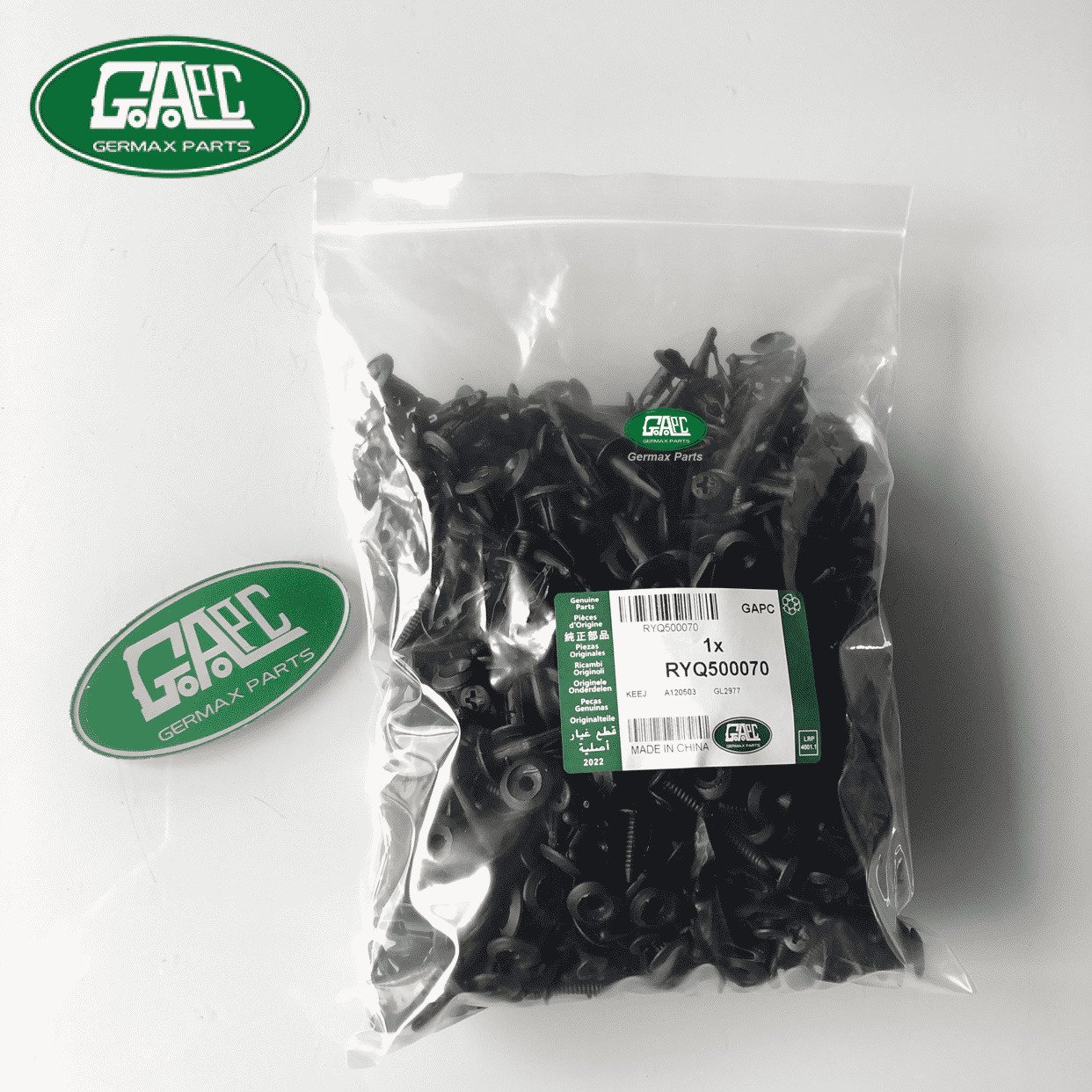 GL2977 Car Retainer Clip RYQ500070 C2S9354 Land Rover Range Rover Evoque Range Rover Velar Range Rover Vogue Range Rover Sport Discovery 3 Discovery 4 Discovery 5 Discovery Sport Freelander 2 New Defender 2020 Jaguar F-PACE F-TYPE X-TYPE S-TYPE E-PACE I-PACE XE XJ XF XK XK8