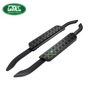 GLDF051 Side Steps Land Rover Defender 2020 90 3 Doors All Black