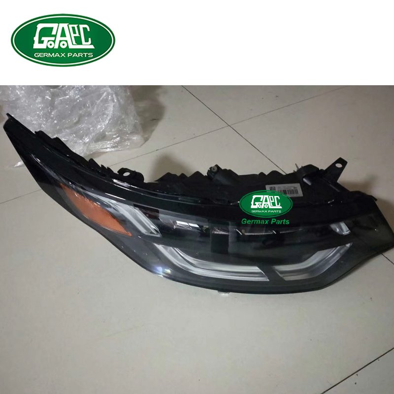 headlamp lr085645 lr138271 lr119177 lr117574 lr103576 left lr085641 lr138269 lr119174 lr117571 lr103569 right american version yellow side gld7005 1 for land rover discovery 5 2017 2020