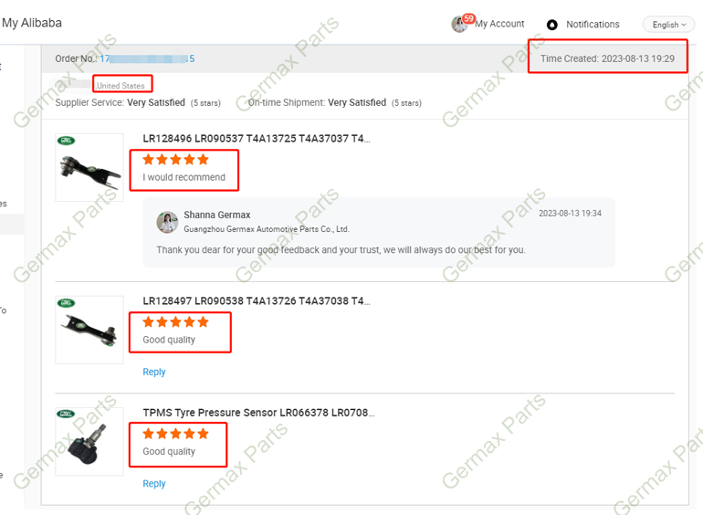 control arm gl2389 gl2390 好评