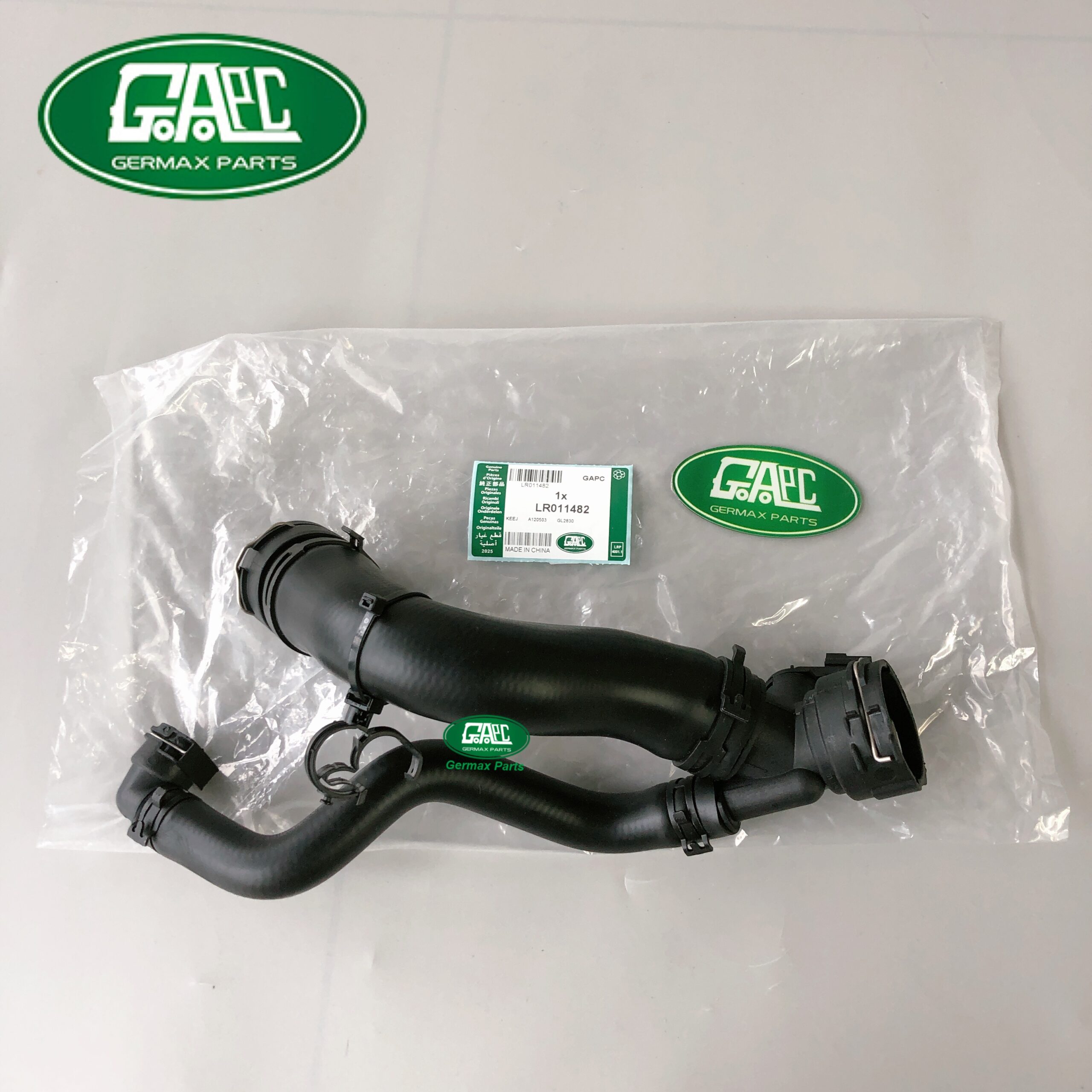 radiator water hose lr011482 gl2830 land rover range rover vogue 2010 2012