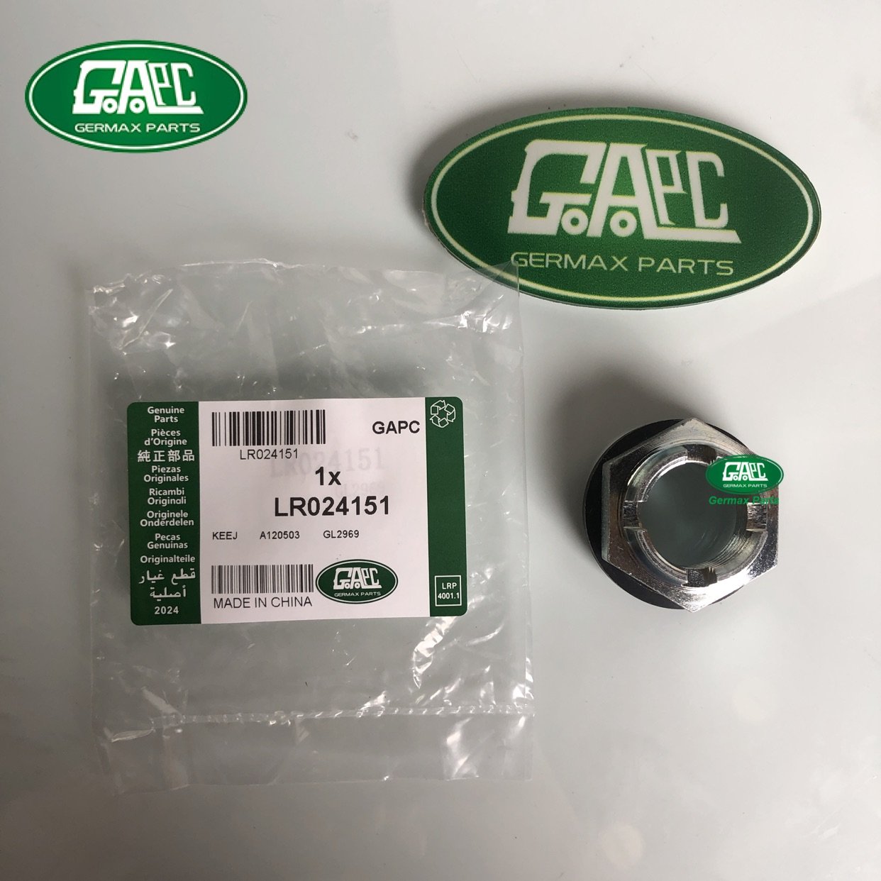 drive shaft nut lr024151 m24x2.0 gl2969 land rover freelander 2 2006 2014 range rover evoque 2012 new range rover evoque 2019 discovery sport 2015 range rover velar 2017 2020 range rover sport 2010 2013 range rover vogue 2013 2017 discovery 3 2005 2009 discovery 4 2010 2016 discovery 5 2017 2020 new defender 2020