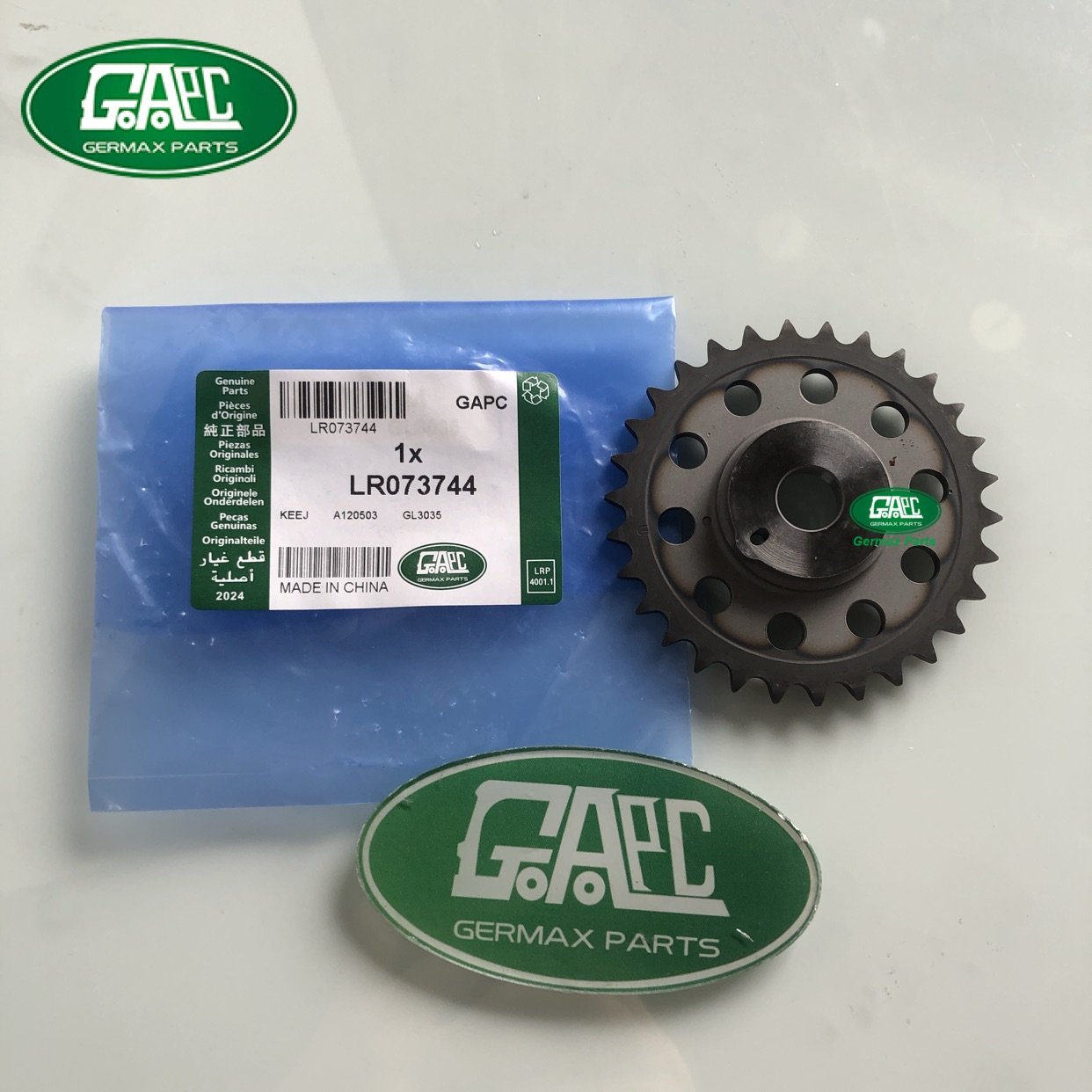 camshaft sprocket timing gear aj200 2.0l diesel lr073744 gl3035 land rover range rover evoque range rover velar range rover sport range rover vogue discovery 5 discovery sport