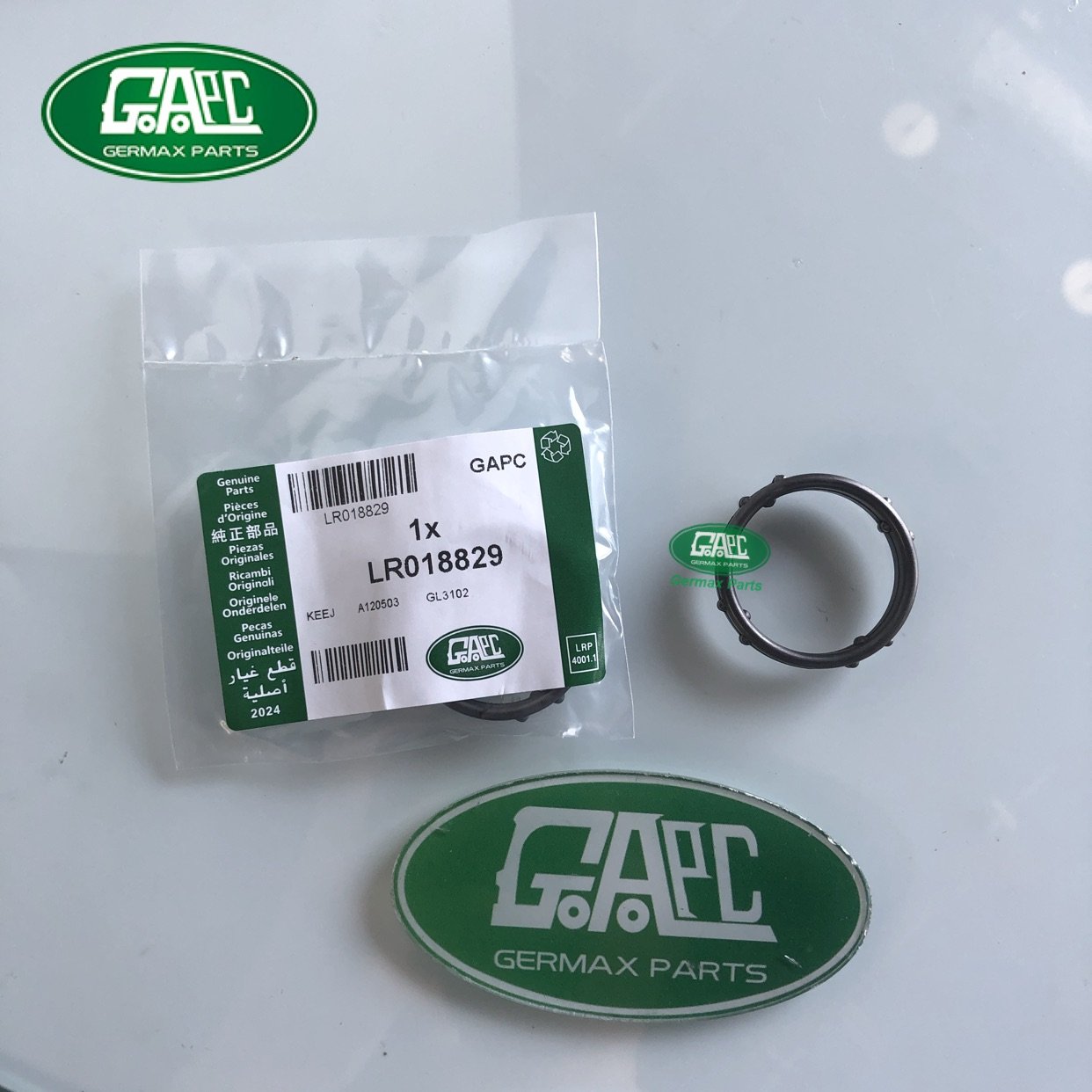 thermostat housing gasket 3.0l diesel lr018829 1341370 687690 gl3102 gj1123 for land rover range rover vogue 2013 2017 range rover sport 2014 2017 range rover velar 2017 2020 discovery 4 2010 2016 discovery 5 2017 2020 jaguar xj 2010 f pace 2016 xf 2016 hot sale automotive parts