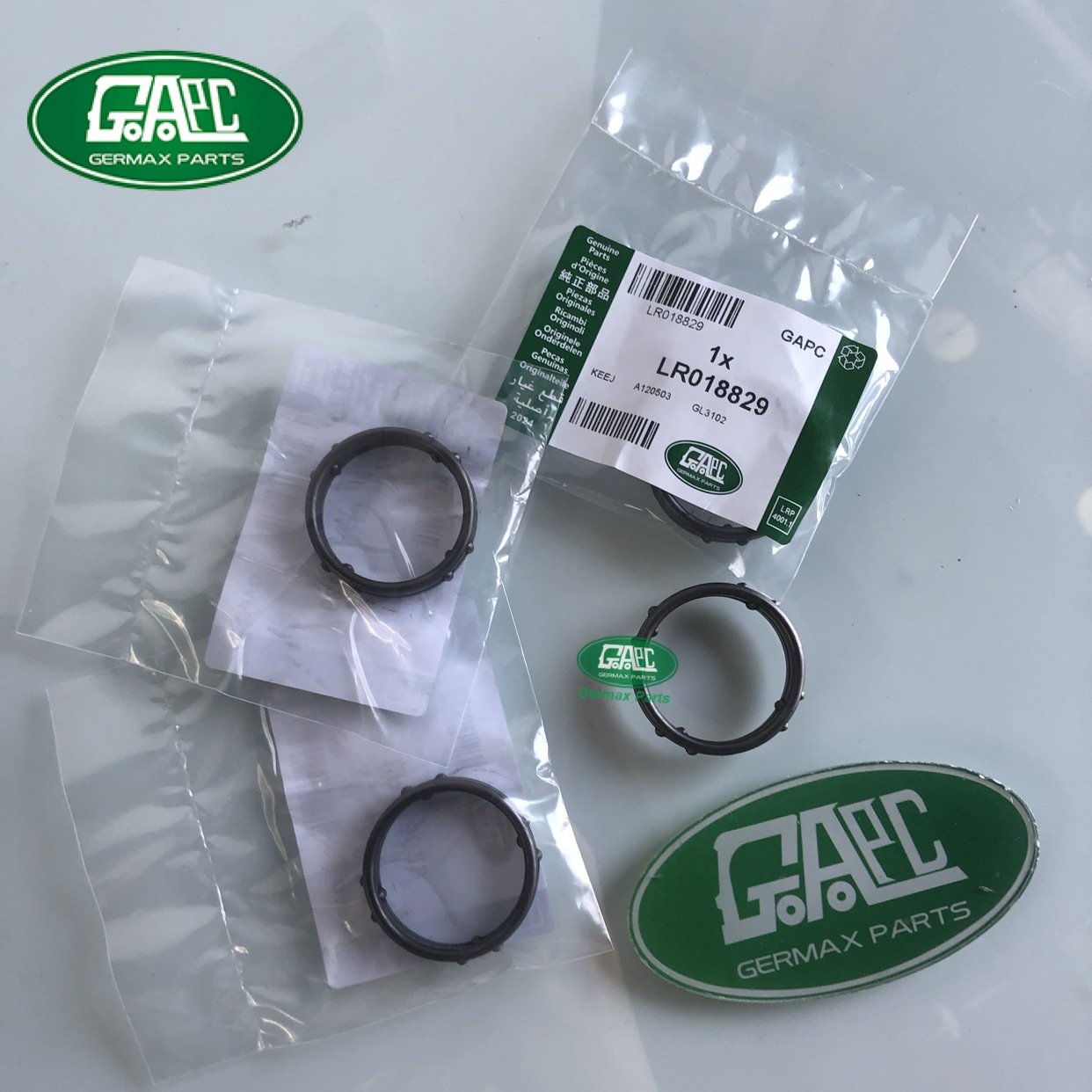 thermostat housing gasket 3.0l diesel lr018829 1341370 687690 gl3102 gj1123 for land rover range rover vogue 2013 2017 range rover sport 2014 2017 range rover velar 2017 2020 discovery 4 2010 2016 discovery 5 2017 2020 jaguar xj 2010 f pace 2016 xf 2016 hot sale automotive parts