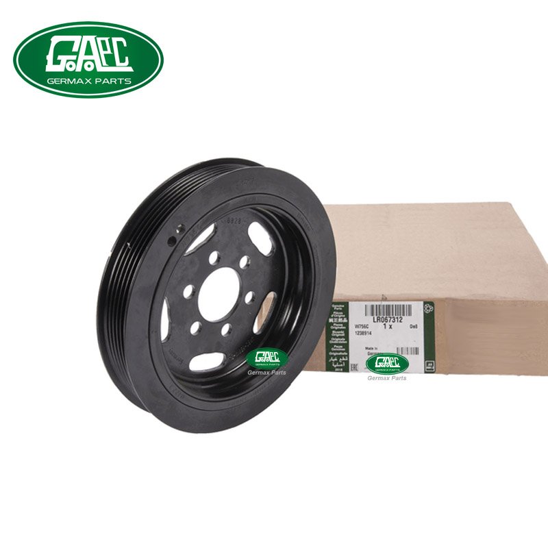 GL3232 Crankshaft Pulley LR067312 1311300 4R8Q6B319BA 306DT 3.0L Diesel Land Rover Range Rover Velar 2017-2020 Range Rover Sport 2014-2017 Range Rover Vogue 2013-2017 Discovery 4 2010-2016 Discovery 5 2017-2020