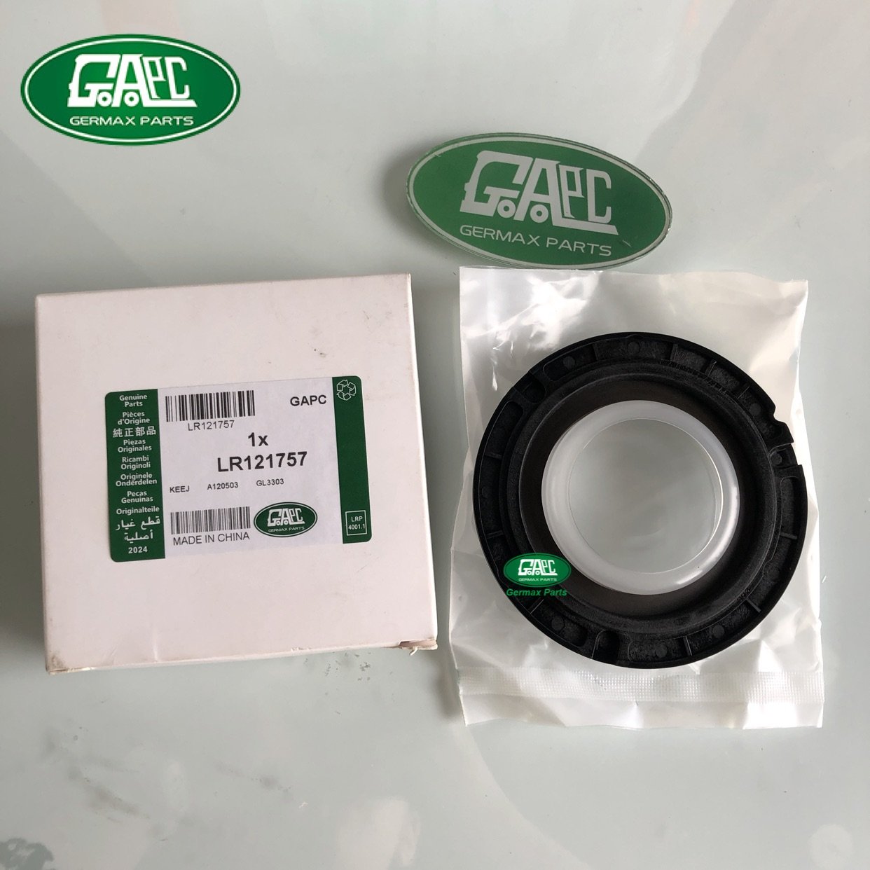 engine crankshaft oil seal lr121757 gl3303 land rover range rover vogue 2013 range rover vogue 2022 range rover sport 2014 range rover sport 2023 discovery 5 2017 range rover velar 2017 discovery sport 2015 new defender 2020 new range rover evoque 2019 jaguar xe 2015 xf 2016 f pace 2016 e pace 2017