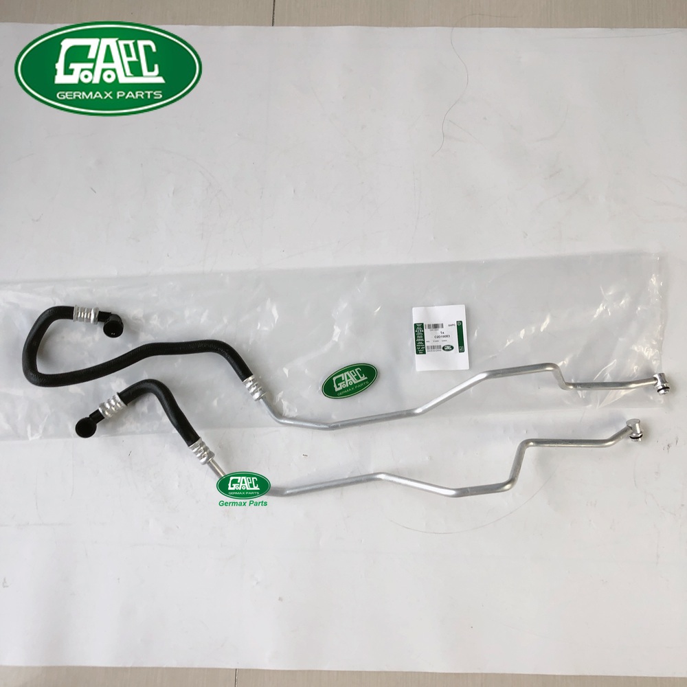 oil cooler pipe line c2d19083 gj0930 for jaguar f type 2014 xf 2009 2015 xj 2010 2019 f pace 2016 spare parts