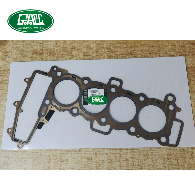 aj200 2.0l diesel lr073638 jde36767 top gasket gl2299 gj0524 for land rover range rover evoque 2012 range rover vogue 2013 2017 range rover sport 2014 2017 discovery 5 2017 2020 range rover velar 2017 2020 new range rover evoque 2019 2020 new defender 2020 jaguar f pace 2016 2020 xe 2015 2020 xf 2016 2020 e pace 2017 2020 1.30mm 1hole