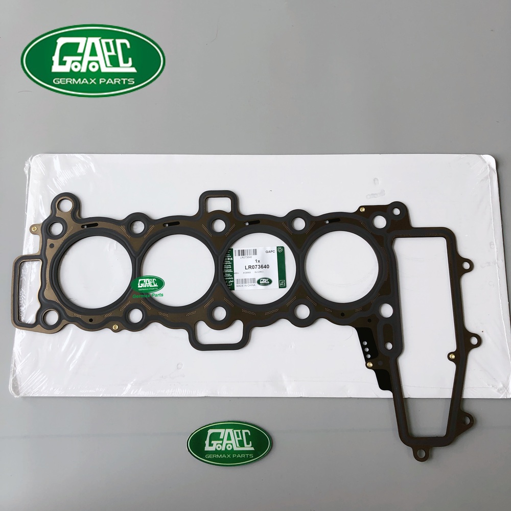 aj200 2.0l diesel top gasket lr073640 jde36769 gl2299 3 gj0524 3 for land rover range rover evoque 2012 range rover vogue 2013 2017 range rover sport 2014 2017 discovery 5 2017 2020 range rover velar 2017 2020 new range rover evoque 2019 2020 new defender 2020 jaguar f pace 2016 2020 xe 2015 2020 xf 2016 2020 e pace 2017 2020 1.50mm 3holes