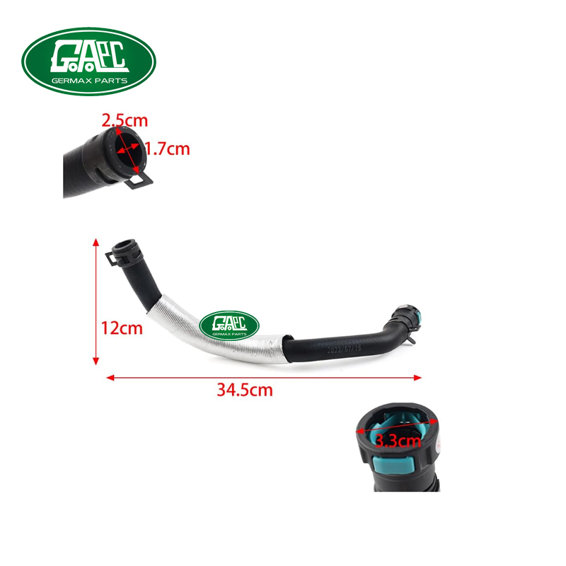 C2Z18120 HVAC Heater Hose for Jaguar XF 2009-2015 - Land Rover