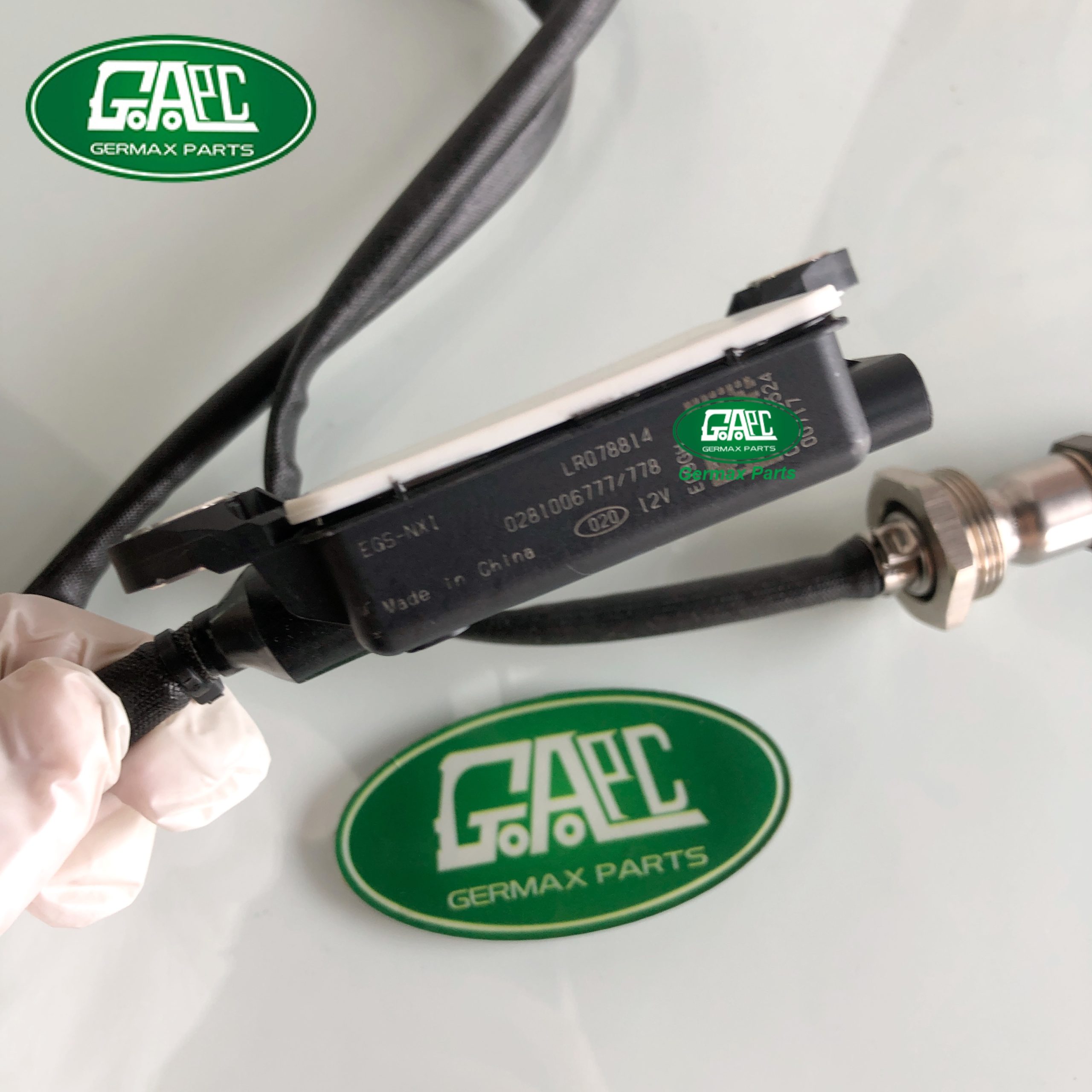 GL4764 GJ1435 Nox Sensor Land Rover Range Rover Vogue 2013- Range Rover Sport 2014- Discovery 5 2017- Jaguar XE 2015- XF 2016- F-PACE 2016- LR104388 LR078814 LR063032 T4N4858 T2H19036 T2H33011 Front