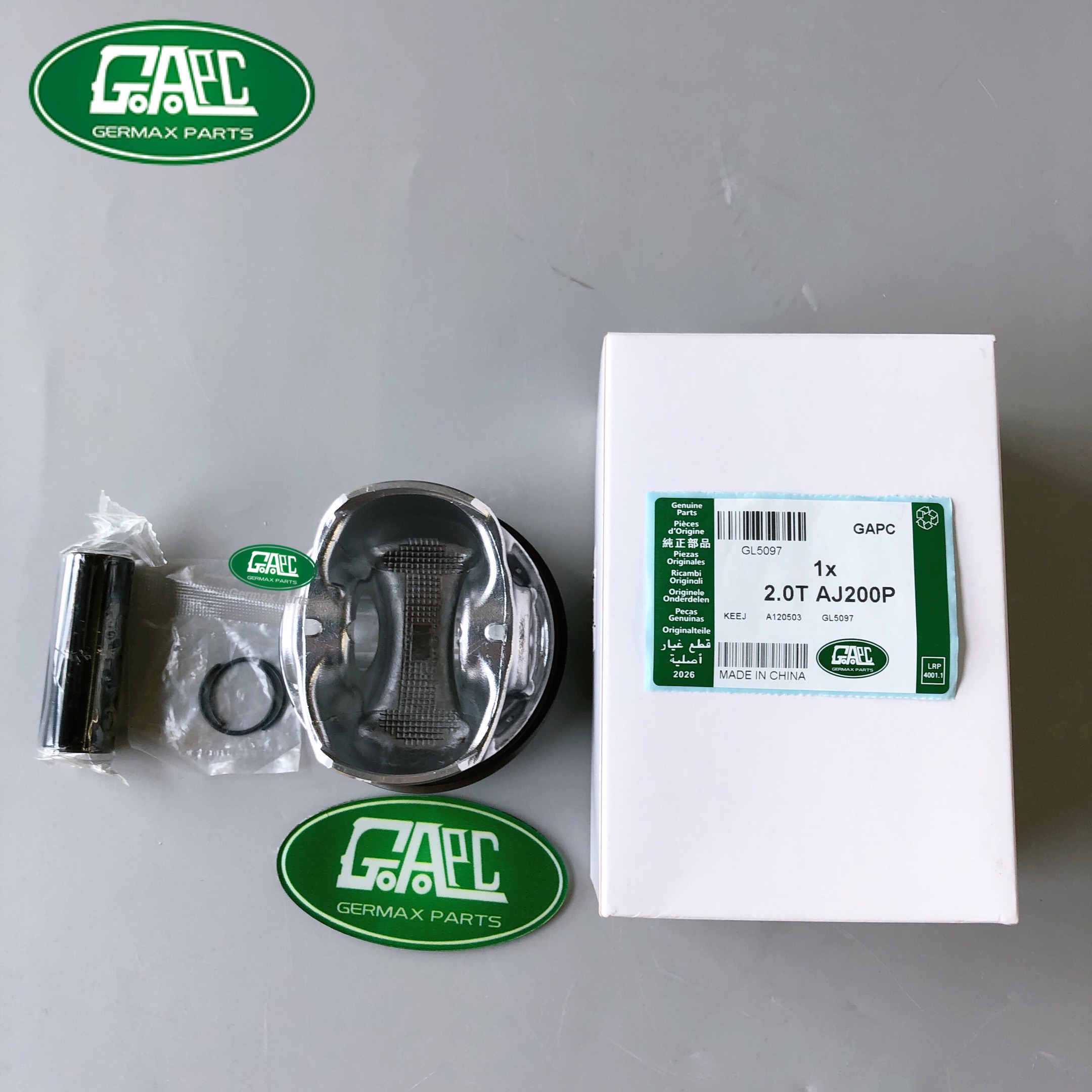 gl5097 piston with rings land rover range rover velar 2017 range rover evoque 2019 discovery sport 2015 discovery 5 2017 range rover vogue 2019 range rover sport 2019 new defender 2020 aj200 pt204 petrol new model