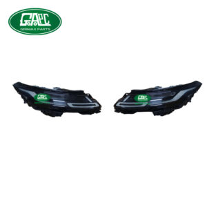 headlamp lr116015 lr135970 lr159613 lr170981 left lr116009 lr135967 lr159607 lr170975 right land rover new range rover evoque 2019 2023 glev19007