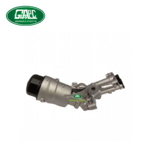 oil cooler assembly lr120553 lr134525 land rover range rover evoque 2012 range rover vogue 2013 2017 range rover sport 2014 2017 discovery sport 2015 2017 discovery 5 2017 2020 range rover velar 2017 2020 new range rover evoque 2019 2021 jaguar f pace 2016 f type 2014 xe 2015 xf 2016 e pace 2017 2020 gl4812 gj1439