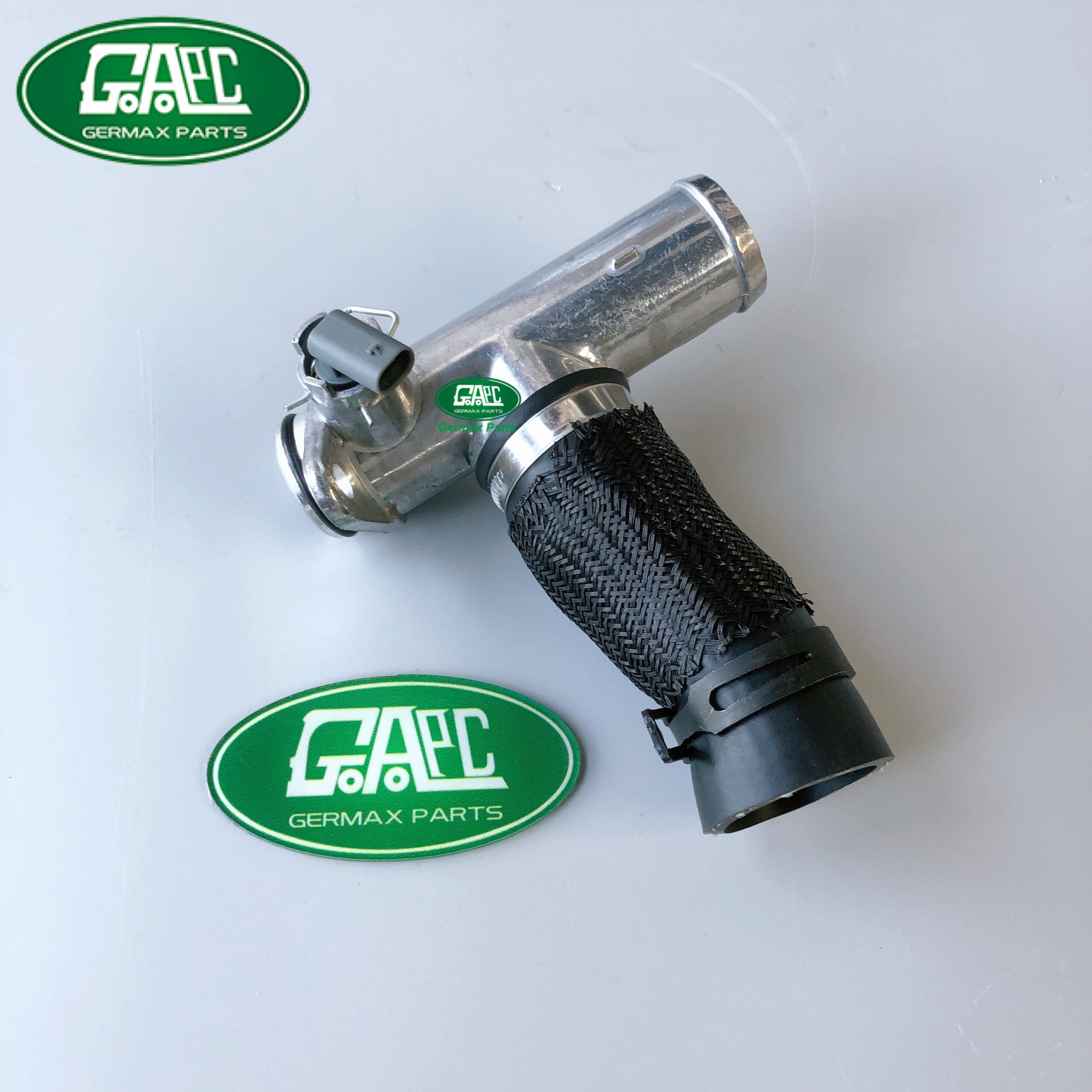 aluminum water hose lr121447 a j6p3 8a512 ba a j6p38a512ba 1 land rover range rover vogue 2020 2022 range rover sport 2020 2023 discovery 5 2021 2023 new defender 2020 2023 gl3104 1
